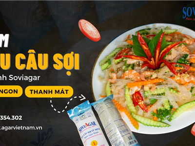 Nộm Rau Câu Sợi Giòn – Món Ngon Thanh Mát Cho Bữa Tiệc Tết